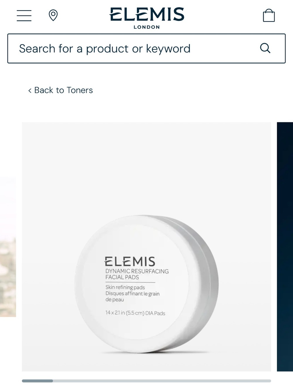 ELEMIS White Dual-Action Exfoliating Pads